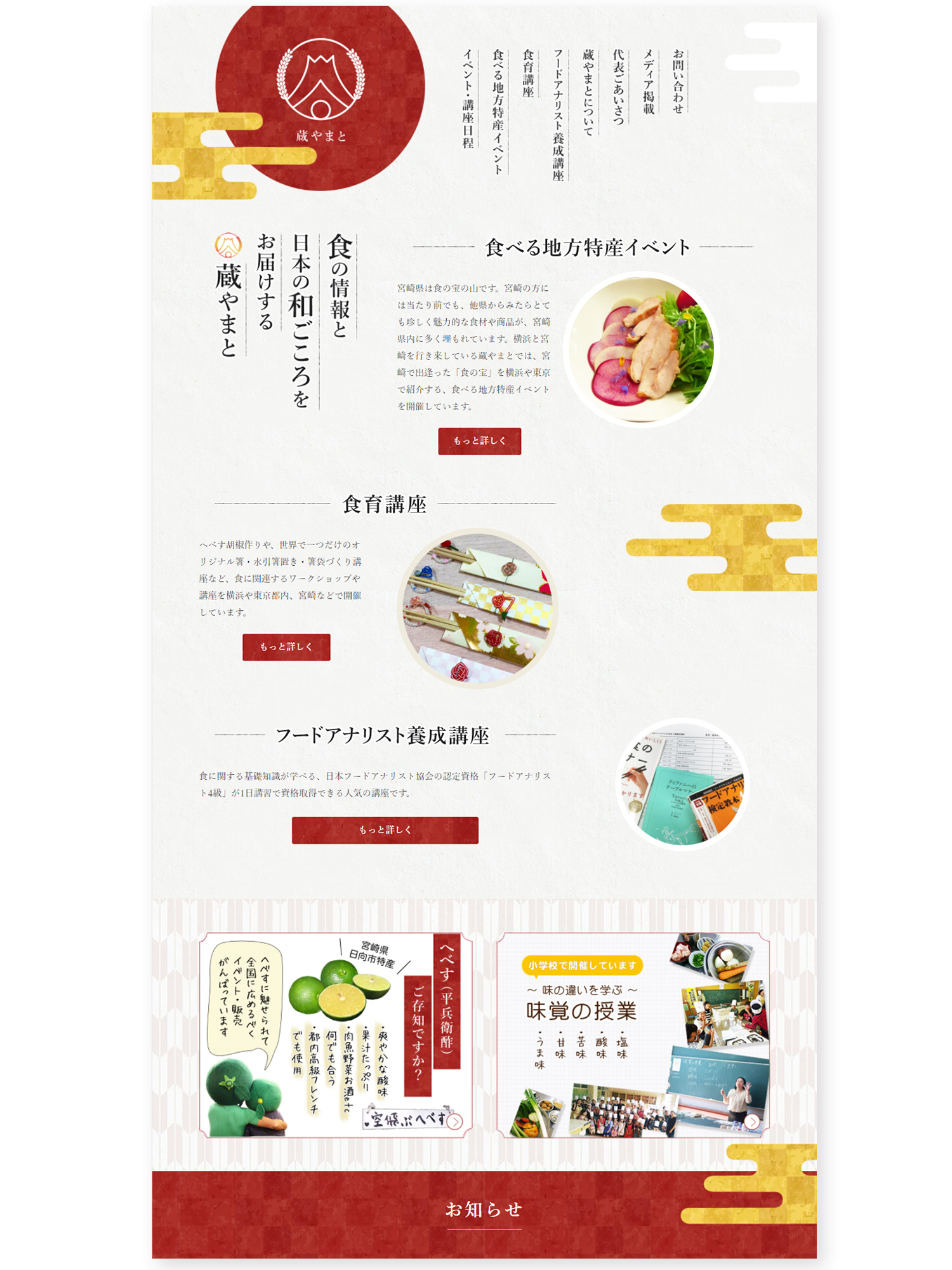 蔵やまとさま Webサイト制作